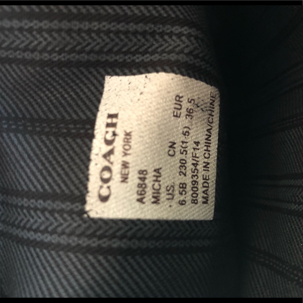 Women's Coach Micha Knee High Riding Fashion Boots - Picture 8 of 10